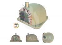 Ref. Borboleta Jaune avec Isolation en Liège - Dimensions disponibles 80, 90, 100, 110 et 120